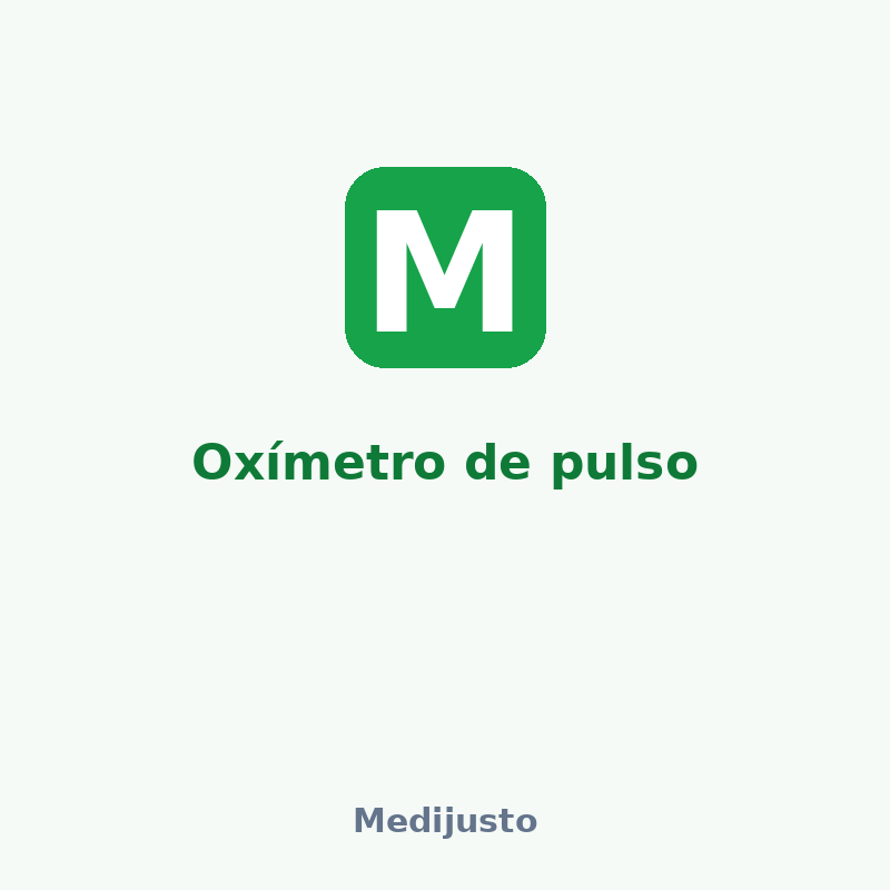 Oxímetro de pulso