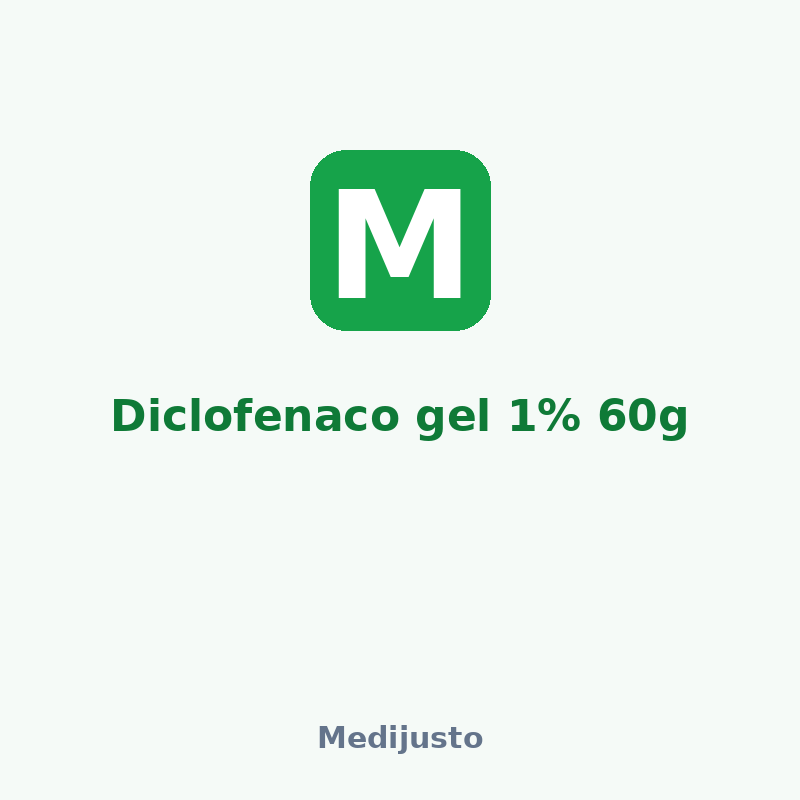Diclofenaco gel 1% 60g