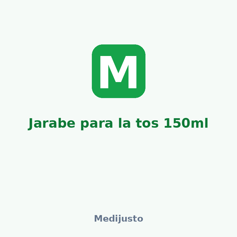 Jarabe para la tos 150ml
