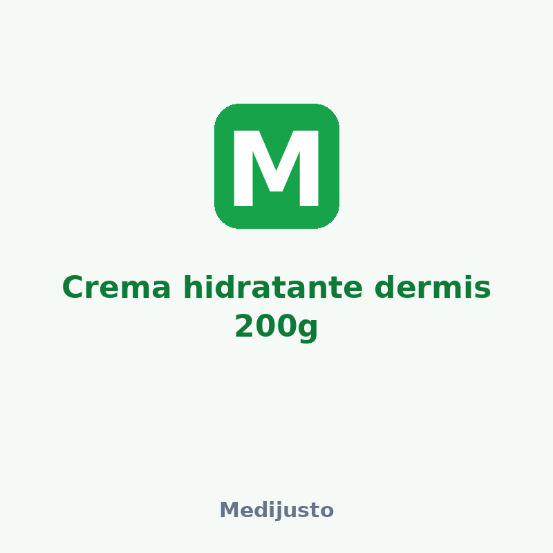 Crema hidratante dermis 200g