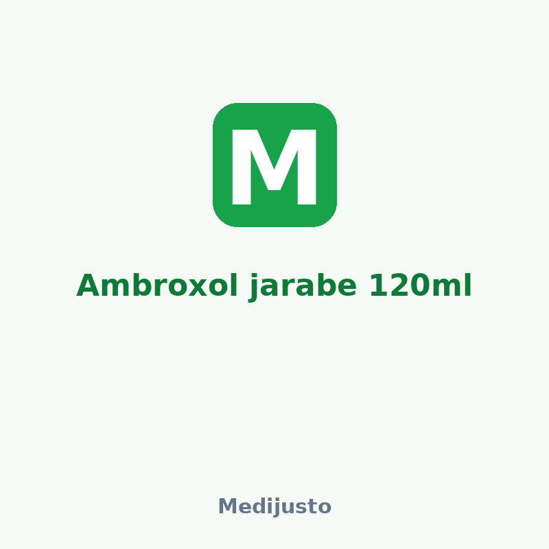 Ambroxol jarabe 120ml