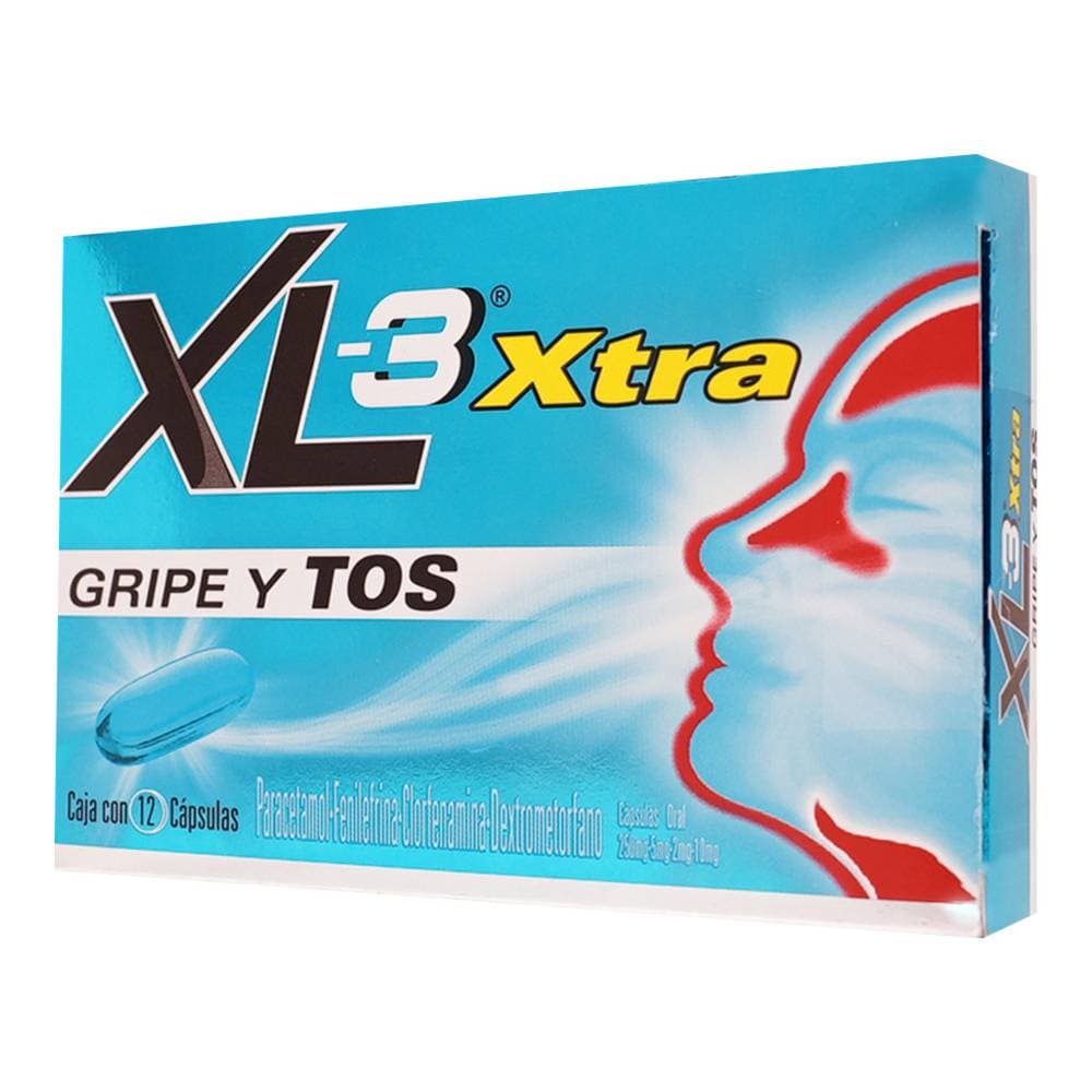XL-3 XTRA GRIPA-TOS 12 CAPS