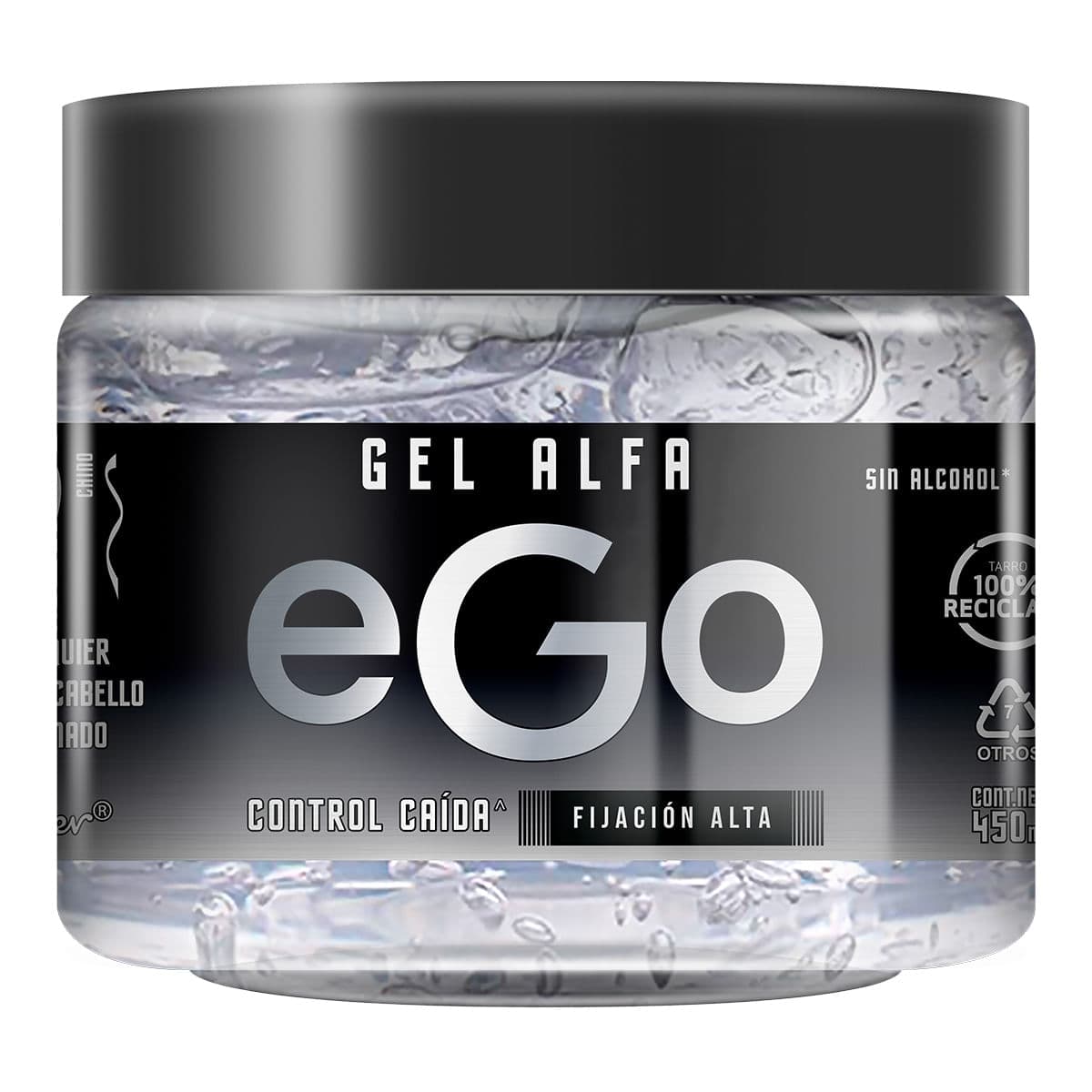 GEL EGO BLACK 24HR FIJ-MAX 450ML