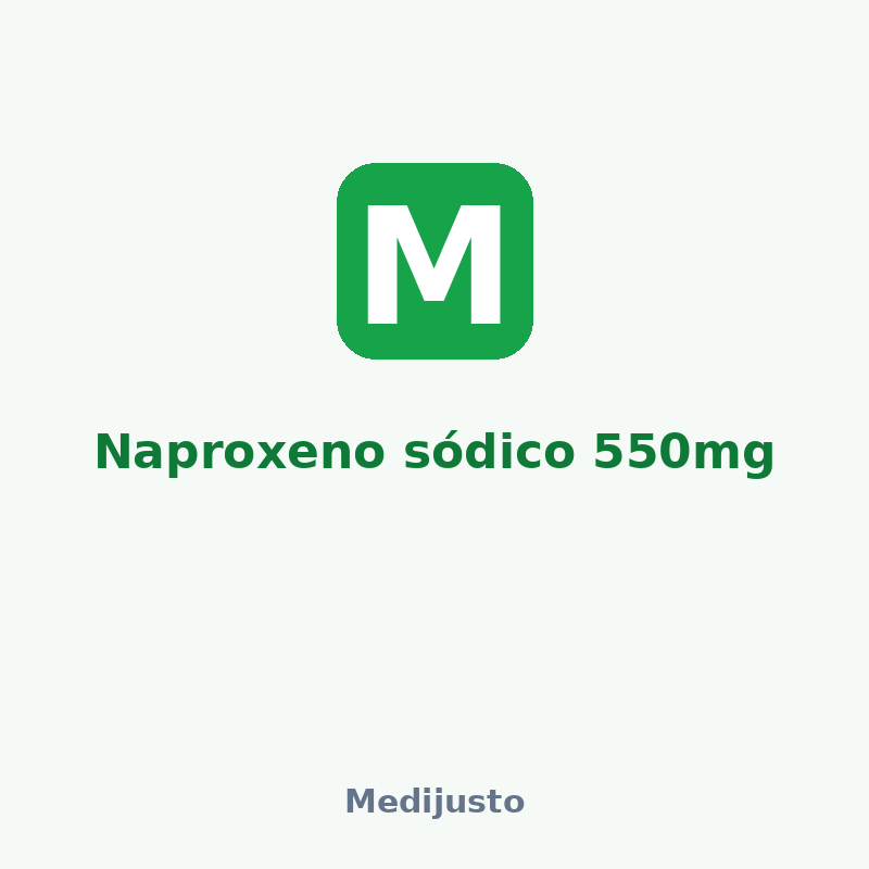 Naproxeno sódico 550mg